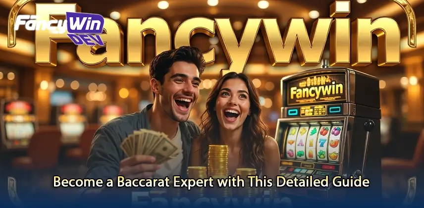 Fancywin Baccarat: rules, hand value ও beginner guide Baccarat-এর Player, Banker ও Tie betting option বোঝানোর দৃশ্য